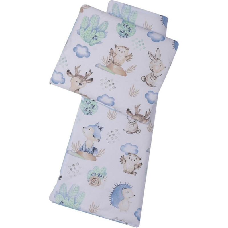 Duet Baby Bedding set to Strolley - 634 - BOUCLA / COTTON - BLUE