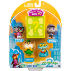 Zootopia Kolekcinės peliukų figūrėlės, 5 vnt., 5 cm