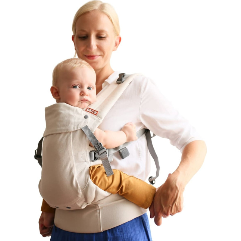 Beco Kengūros tipo nešioklė BECO GEEMINI ECRU V2