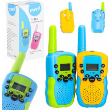 Rācija Walkie talkie walkie bērniem 2 gab. komplekts