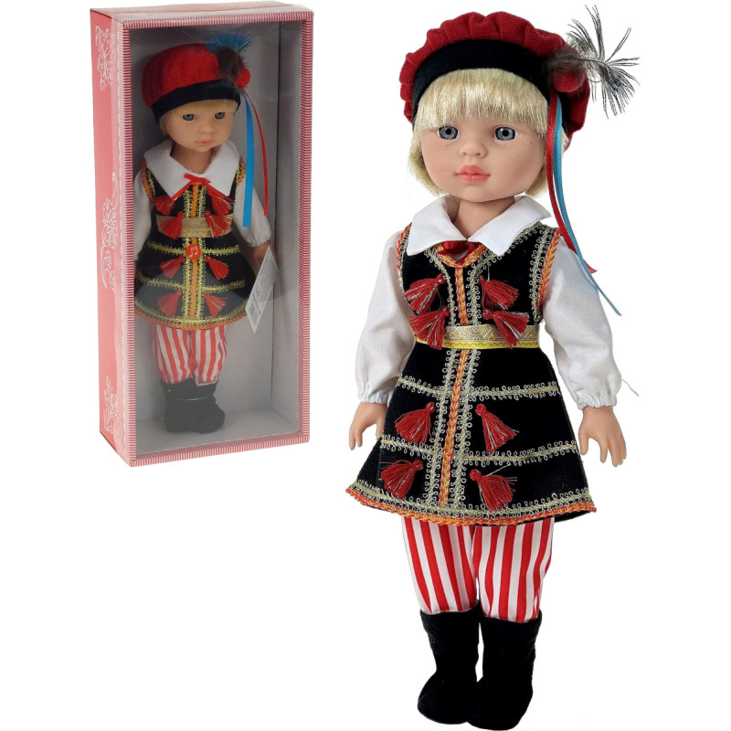 LALKA KRAKOWIAK Z POLSKIM GŁOSEM 38cm