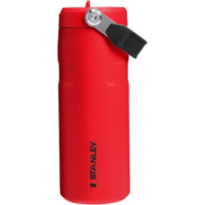 Stanley Termopudele ar salmiņu The IceFlow Bottle Flip Straw 2.0 0,47L tum&scaron;i sarkana