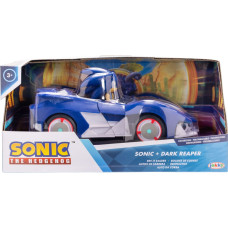 Jakks SONIC Inercinis automobilis ir figūrėlė, 6,5 cm