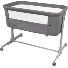 Kidwell sulankstoma 2-in-1 lovytė NALI, pilka: pristatoma prie lovos arba laisvai pastatoma lovytė
