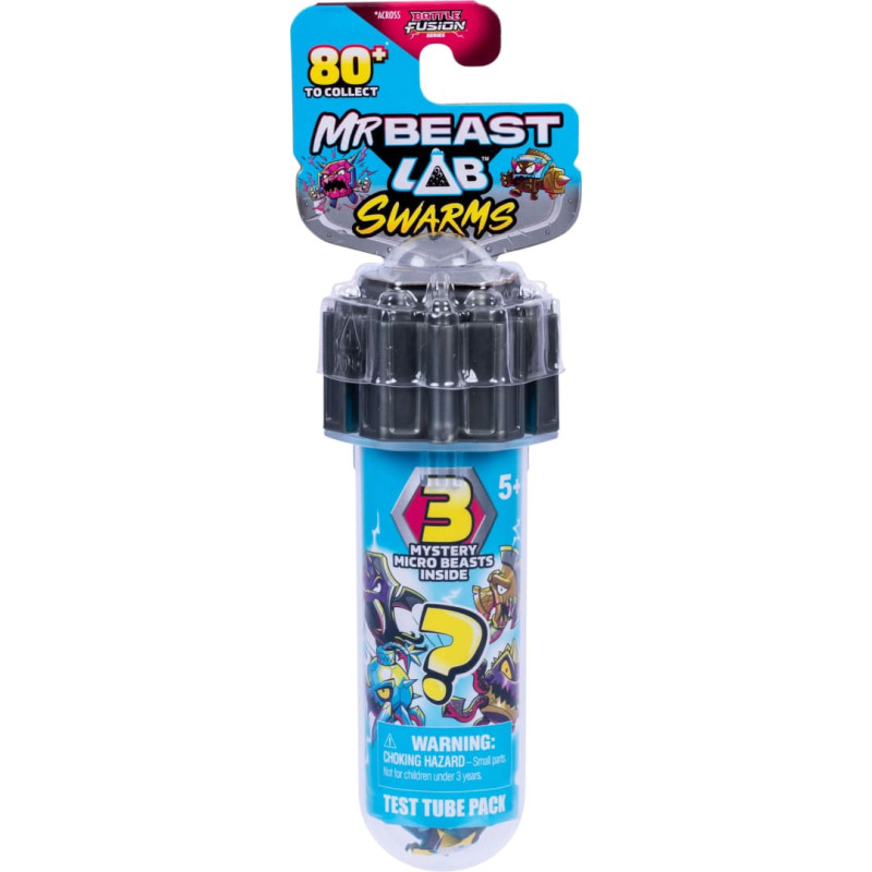 Beast Lab MRBEAST LAB Figūrėlės tūbelėje, 3 vnt., 2,5 cm