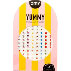 OMY Nail stickers for children YUMMY, 120 pcs
