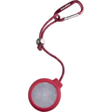 Extrawize FitDisk reflector for handbag, clothing, and school bag, red