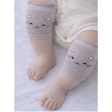 Noviti SA001-G-01 Nakolanniki do raczkowania bawełniane dziewczęce mix one size