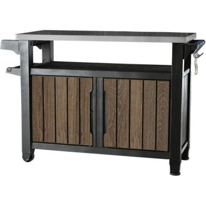 Keter Grila galds Deco Unity XL 207L valrieksta tonis