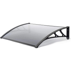 Jumtiņš durvīm 80x120 cm, tonēts – pelēks