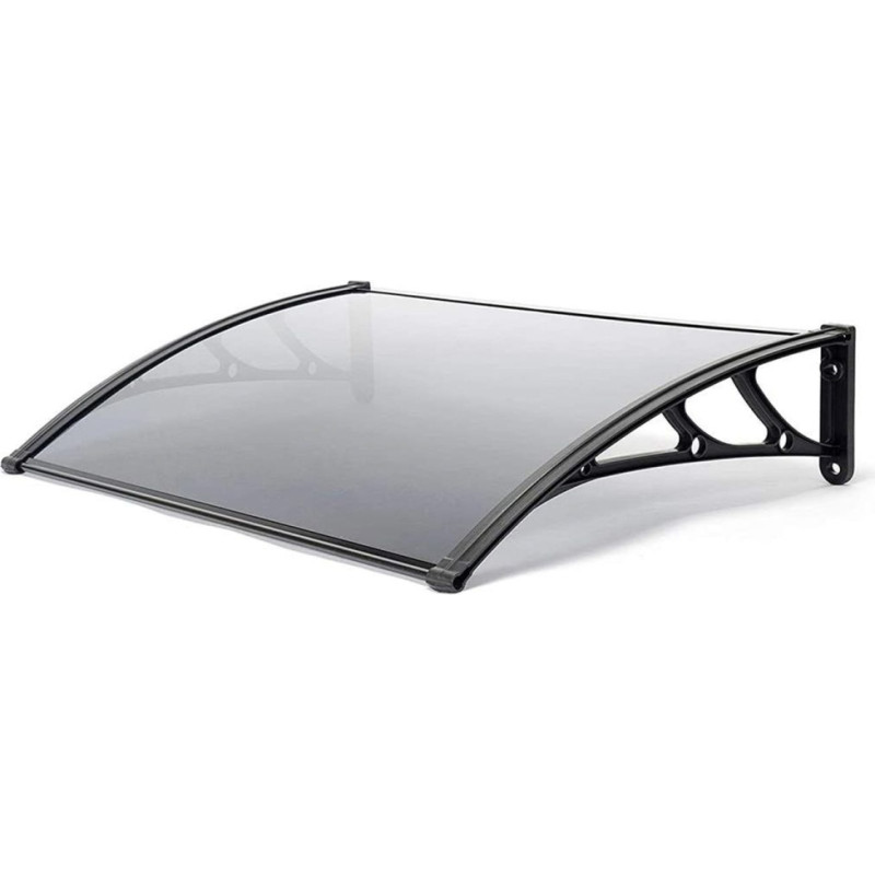 Jumtiņš durvīm 80x120 cm, tonēts – pelēks