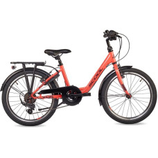 S&acute;cool Children's bicycle S'COOL chiX, 20" Coral/Dark Red