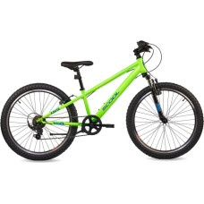S&acute;cool Children's bicycle S'COOL Xroc, 24" Neon Green/Ocean