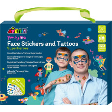 Avenir Veido lipdukai ir tatuiruotės &bdquo;Superherojai&ldquo;