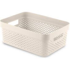 Curver Kaste Infinity Recycled 11L 36x27x14cm oāzes balta