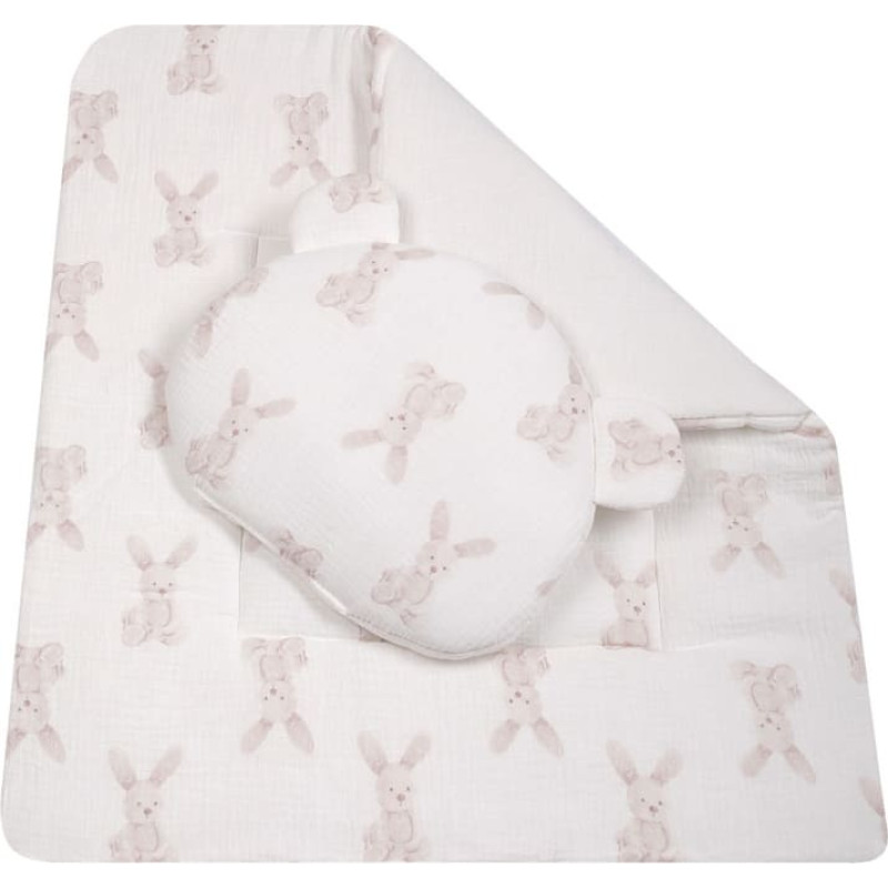 Duet Baby Bedding set to Strolley - 734 - MUSLIN - MIX