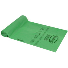 Biobag Atkritumu maisi kompostējami BioBag 240L (12 gab. rullī) 17mkr. 87x150cm zaļi