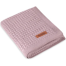 Sensillo BLANKET GRIDO 80X100 LAVENDER