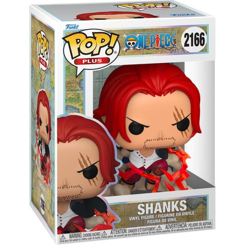 Funko POP! Plus Vinilinė figūrėlė: One Piece - Shanks