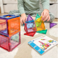 Woopie Magnetyczne Klocki Konstrukcyjne Montessori 3D