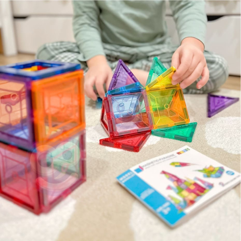 Woopie Magnetyczne Klocki Konstrukcyjne Montessori 3D