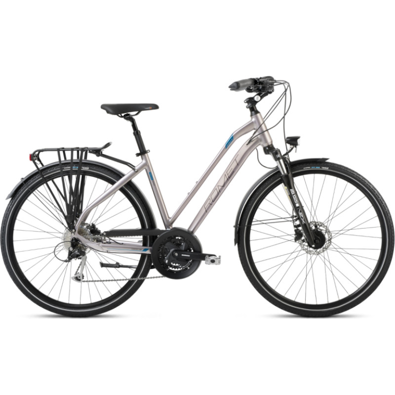 Romet Bicycle ROMET Gazela 8, gray-blue (M)