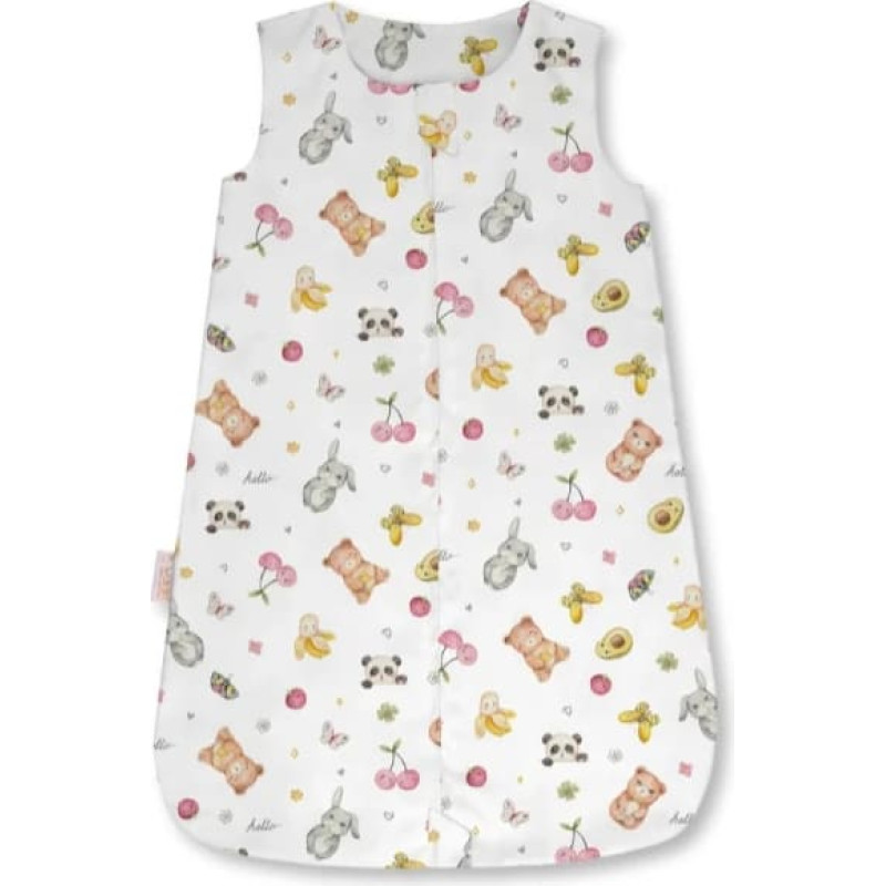 Waldin Bambusowy Śpiworek dla niemowlaka 0-6 mies. - CandyCute