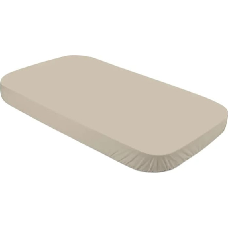 Waldin Prześcieradło bawełniane 124x73 Beige Ł&oacute;żeczko 7w1
