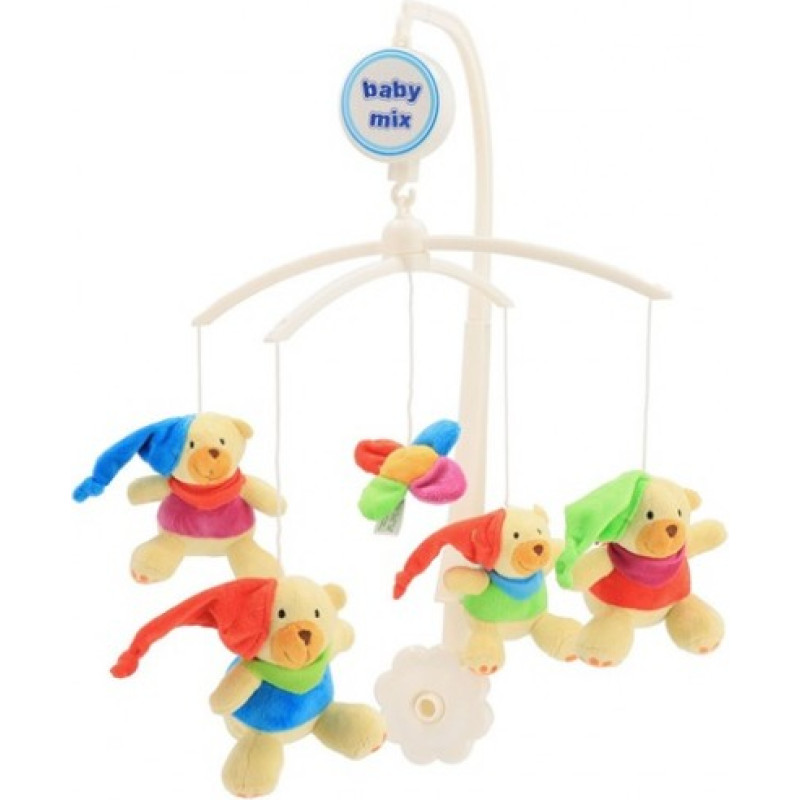 Baby Mix Muzikālais karuselis BEARS BabyMix 14306