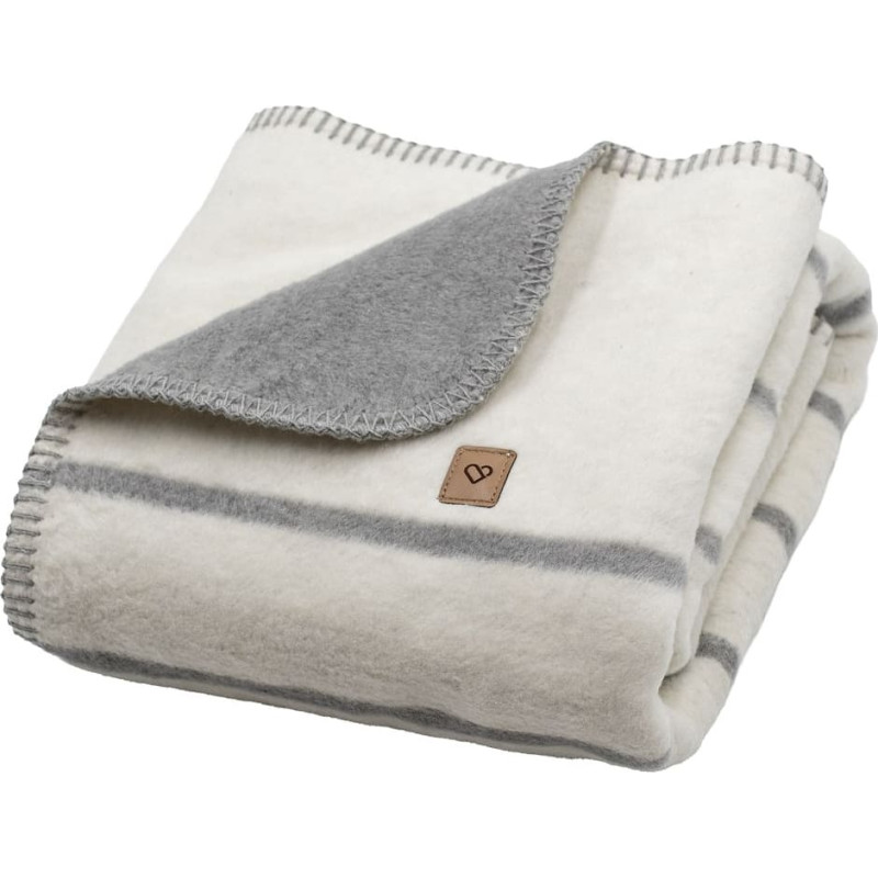 Cotton blanket Alba 100x150cm grey