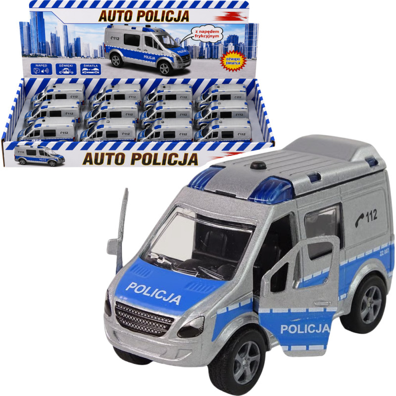 AUTO VAN POLICJA Z POLSKIM DŹWIĘKIEM