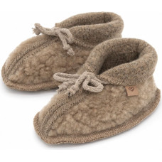 Buciki dziecięce wełniane Nevada 0-6m brown