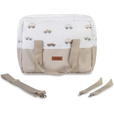 Sensillo STROLLER BAG LEATHERETTE CARS