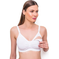 Babyono the bra for nursing mothers D70-75 white 506/11