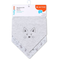 Babyono bandana bib KITTY, 879/11