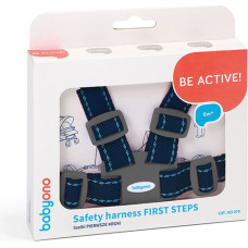 Babyono saferty harness FIRST STEPS blue 070/01