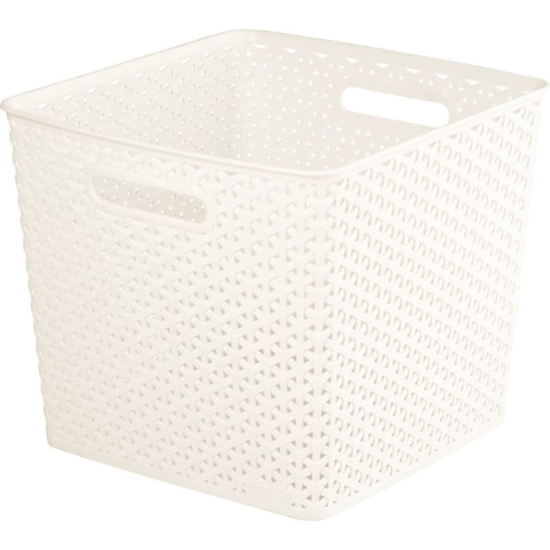 Curver Grozs My Style kvadrāts 25L 32,5x32,5x28cm krēmkrāsā