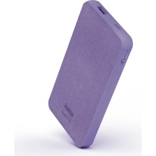 Hama 00201659 Fabric10 Power Pack 10000mAh Purple