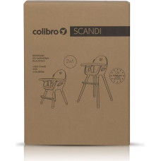 Colibro Krzesełko do karmienia SCANDI ALMOND
