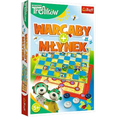 Trefl 01920 Gra Warcaby/Młynek Trefliki