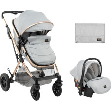 Stroller 3in1 transf. seat Kaia Light Grey