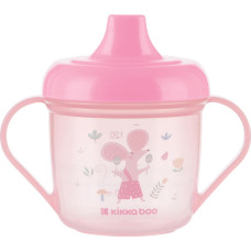 PP cup with spout 150ml Forest Party Pink