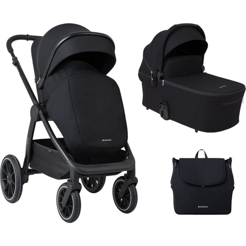 Stroller 2in1 with carrycot Naya Black