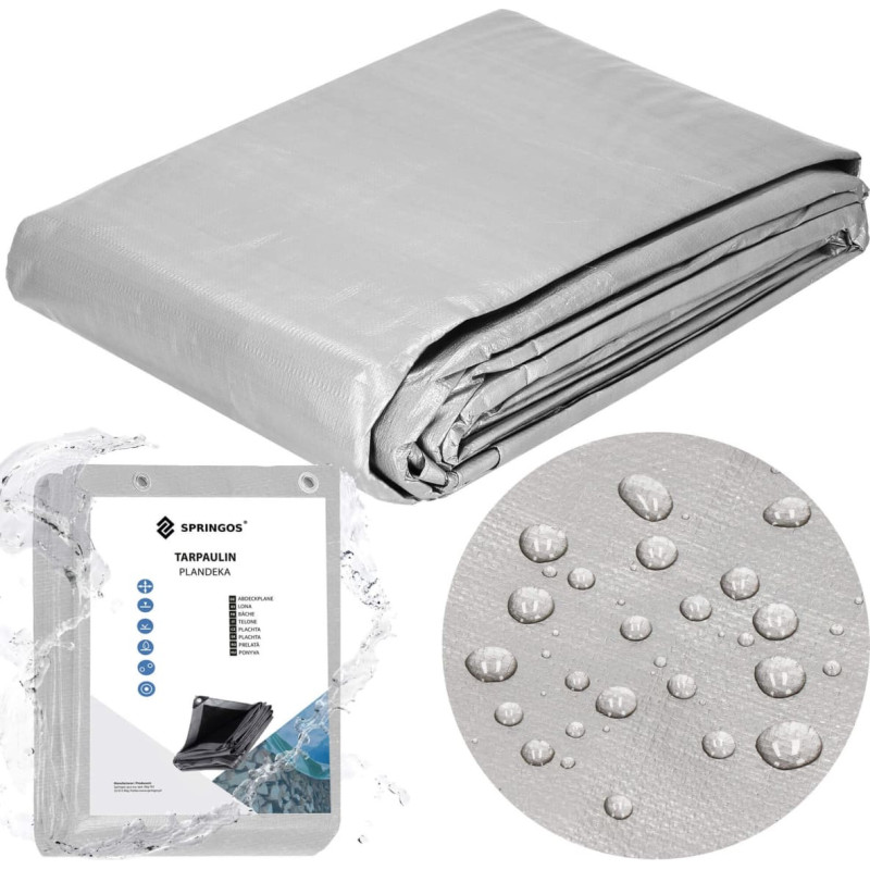 Springos Brezentas Springos GA2150 2x3m 210 g/m2