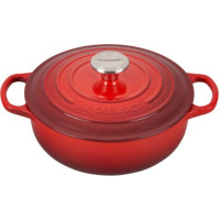 Le Creuset Čuguna katls apaļš Ø24cm / 3,4L sarkans