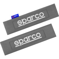 Sparco Seat Belt Pads Set, grey