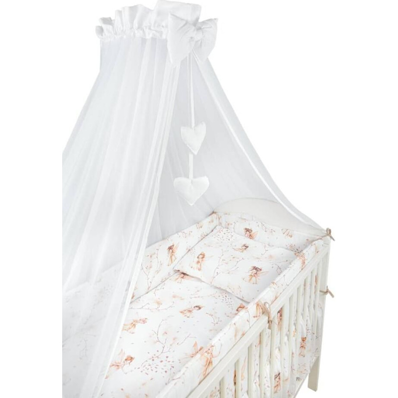 Ankras Bedding set - 6  parts - 120/90/360 - FAIRY - BEIGE