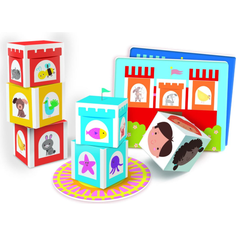 Clementoni Montessori kubiku tornis, 50934