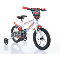 Bimbo Bike Children's bicycle Bimbo Bike 16'' ''MONSTER'', black/ red/ white