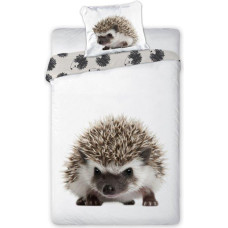 BEDDING SET WILD HEDGEHOG 140X200+70X90 COTTON. YOUTH.